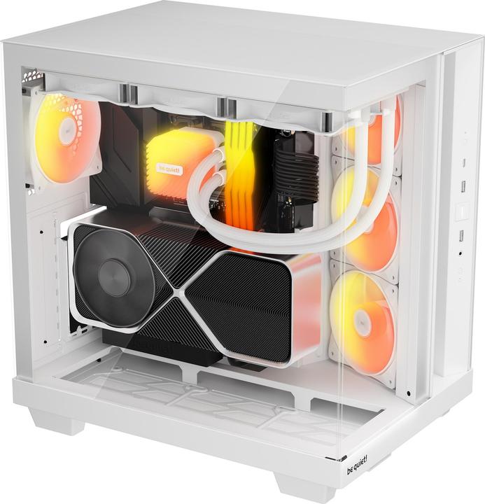 Immagine prodotto be quiet! Light Base 500 LX Weiss Midi Tower Gaming Gehäuse mit Seitenfenster (mATX, Mini-ITX, ATX)