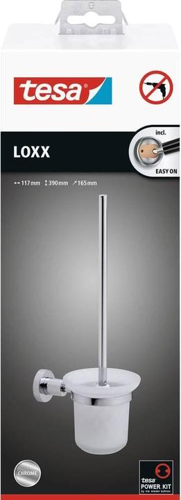 Image du produit tesa LOXX WC-Bürstengarnitur inkl. Klebelösung ohne Bohren