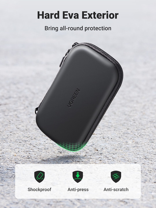 Produktbild Ugreen Kleine Tasche für Notebook, Netzteil, Kabel, Adapter und Zubehör