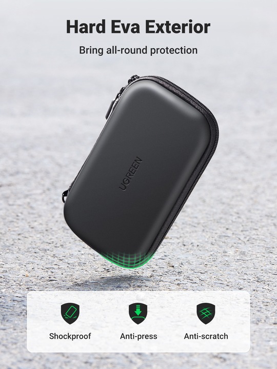 Immagine prodotto Ugreen Piccola borsa per notebook, alimentatore, cavo, adattatore e accessori