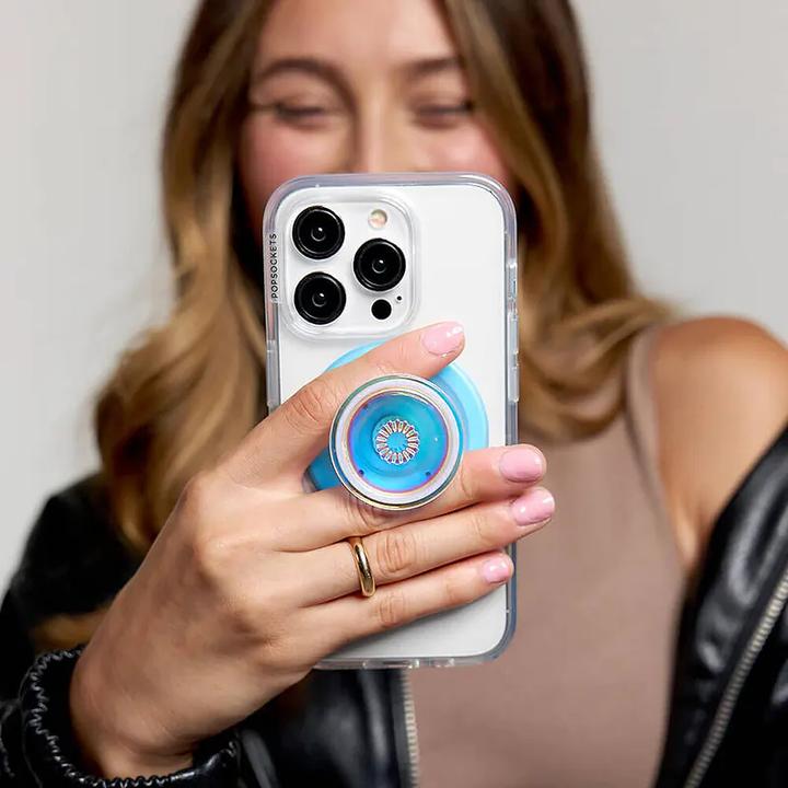 Produktbild PopSockets PopGrip for Magsafe Opalescent Blue