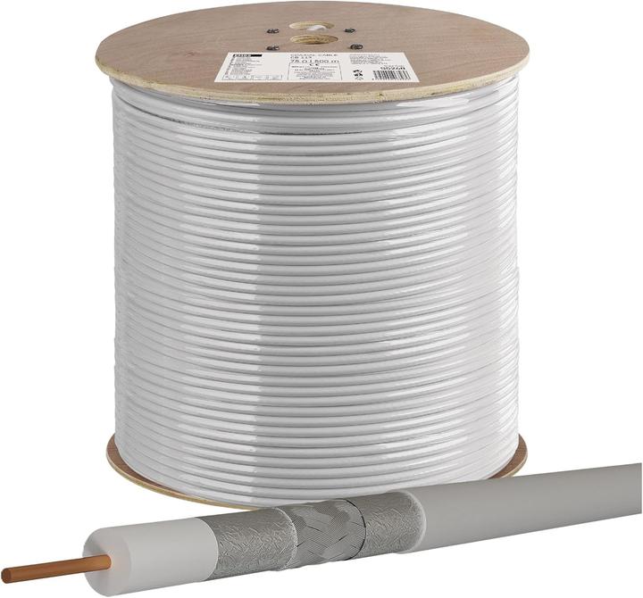 Image du produit Emos Câble coaxial CB113, 500m (Câble d'antenne)