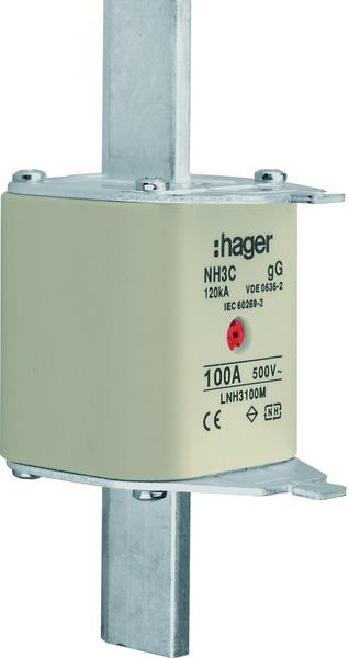 Actual product image Hager NH fuse link (100 A)