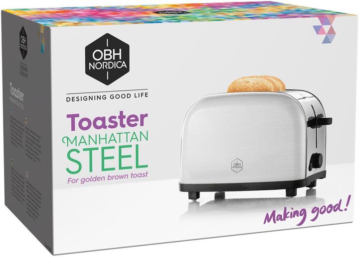 Actual product image OBH Nordica 2267, 2 disc(s), stainless steel, stainless steel, 700 W, 220-240 V, 1.1 m