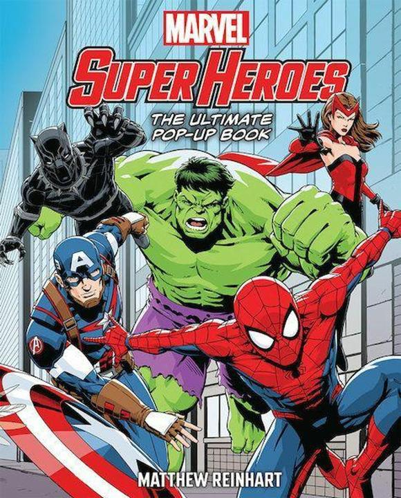 Abrams & Chronicle Marvel Super Heroes: The Ultimate Pop-Up Book (Englisch, Matthew Reinhart, 2022)