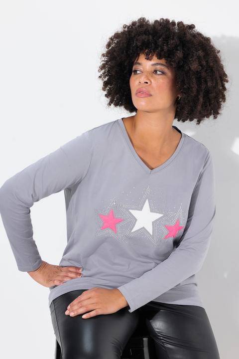 Produktbild Angel of Style T-Shirt, Frottee-Sterne, Langarm (52)