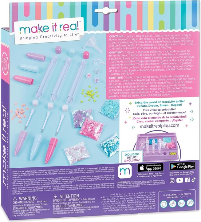Produktbild Make it Real Glitzerstifte DIY Kit