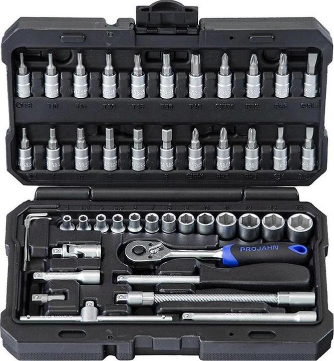 Actual product image Projahn Socket spanner set 14' 45tlg (1/4")