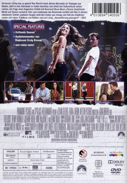 Produktbild Footloose es ist wieder Zeit zu tanzen (DVD, 2011, Deutsch, Türkisch, Englisch)