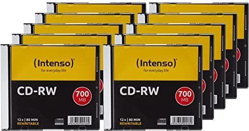 Image du produit Intenso CD-RW 700MB/80min (10x)