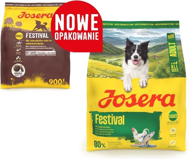 Actual product image Josera Adult Festival (Adult, 5 pcs., 900 g)