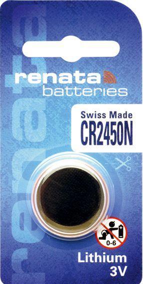 Produktbild Renata CR2450N Lithium (1 Stk., CR2450, 540 mAh)