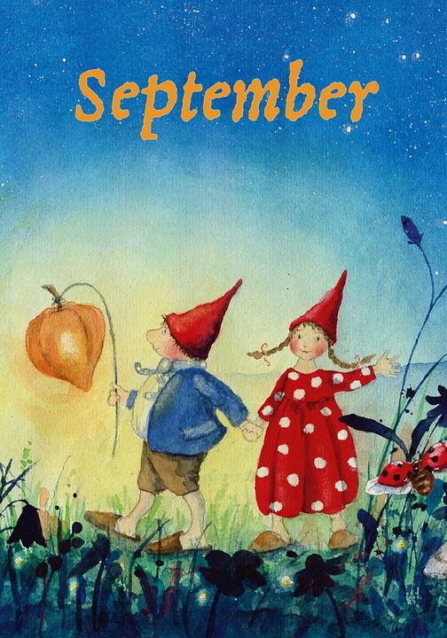 Produktbild Postkartenbuch »Mit Pippa und Pelle durch das Jahr« (1 Stk.)