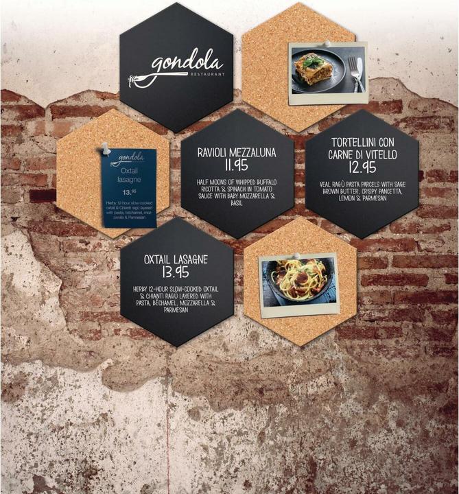 Produktbild Securit Kork+Kreidetafel (Pinnwand, 20 x 23 cm)