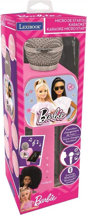 Image du produit Lexibook Barbie - Microphone karaoké Bluetooth (MIC240FZ)