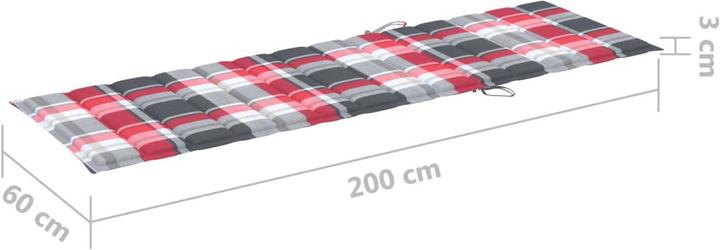 Actual product image vidaXL Sonnenliege (200 cm)