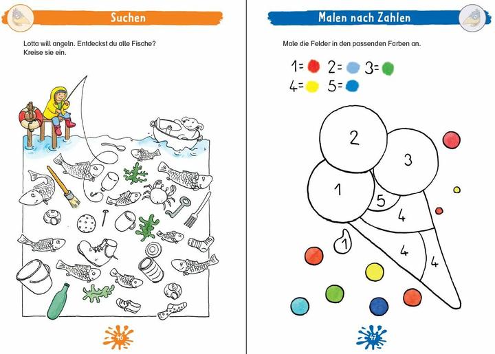 Actual product image Mein grosses Kindergarten-Rätselbuch mit Rabe Linus - ab 4 Jahren (German)