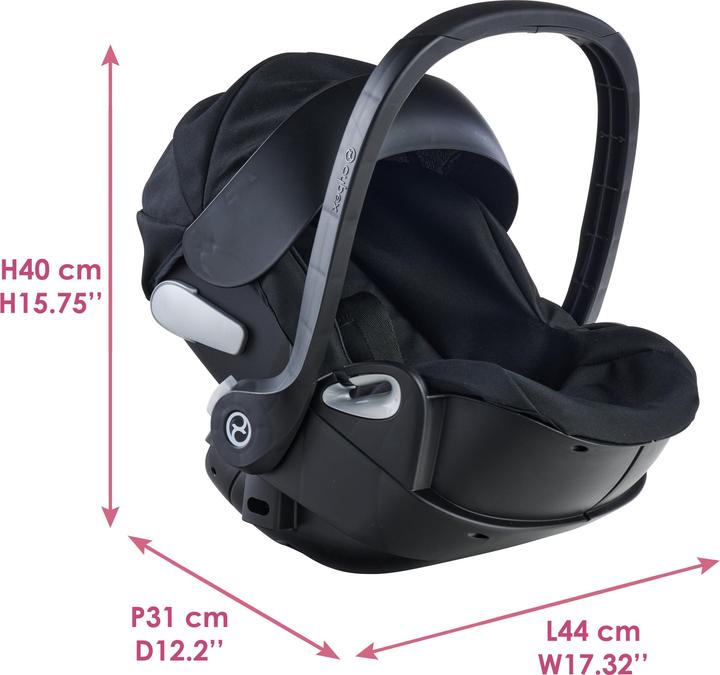 Actual product image Corolle Cybex carrycot