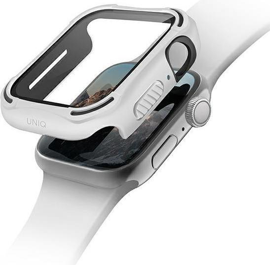 Produktbild Uniq etui Torres Apple Watch Series 4/5/6/SE 44mm. biały/dove white (TPU)
