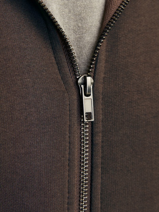 Image du produit Jack & Jones Unicolore Sweat à capuche avec fermeture éclair Sweat à capuche avec fermeture éclair (XS)