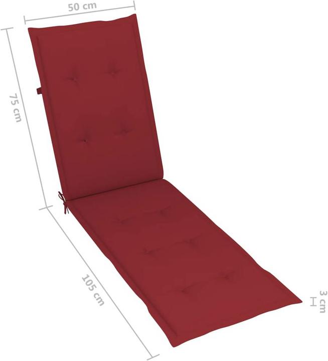 Produktbild vidaXL Liegestuhl (167 cm)