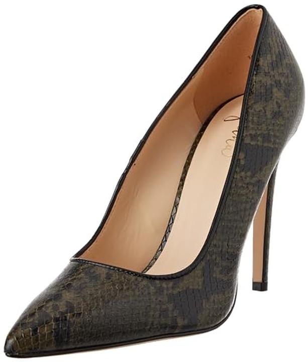 Fenia Damenpumps mit Reptielrelief und Stilettoabsatz (40)