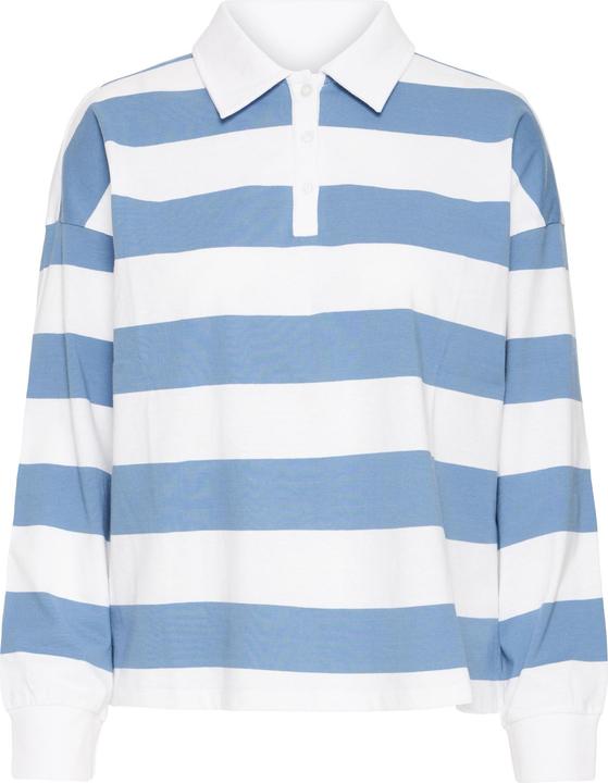 white with dellia robbia blue