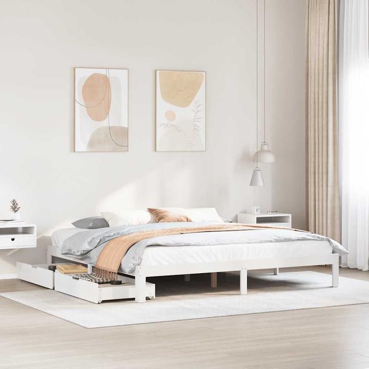 Actual product image vidaXL Bettrahmen (180 x 200 cm)