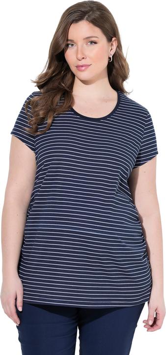 Produktbild Ulla Popken Bellieva-T-Shirts, 2er Pack, Halbarm, seitl. Raffung (42, 44)