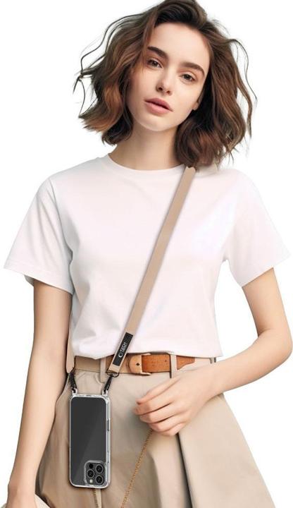 Productafbeelding Tech-Protect C65 Rope Crossbody Leash - Beige