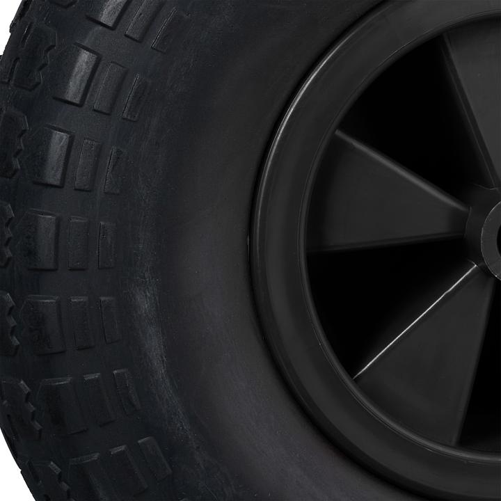 Actual product image Relaxdays wheelbarrow wheel