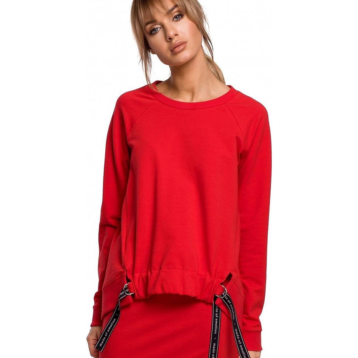 Thumbnail - Made of Emotion, Damen, Pullover, Sweater Moe, Rot, (S)