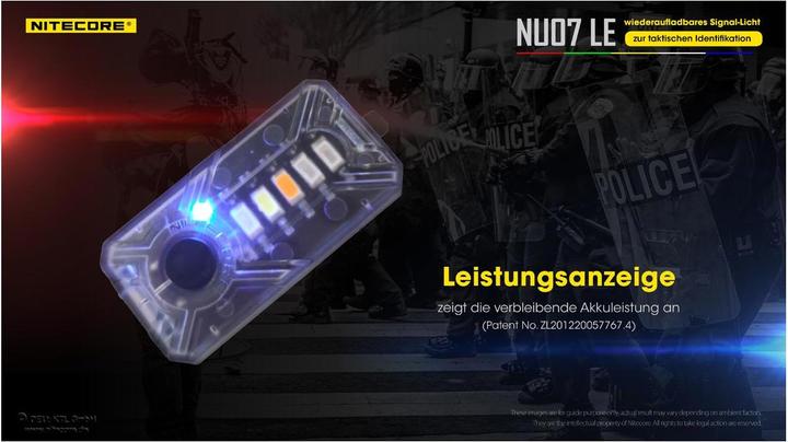Produktbild Nitecore NU07 LE - Signalleuchte (6.20 cm, 15 lm)