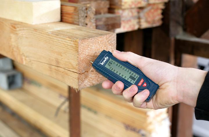 Actual product image kwb Building moisture meter
