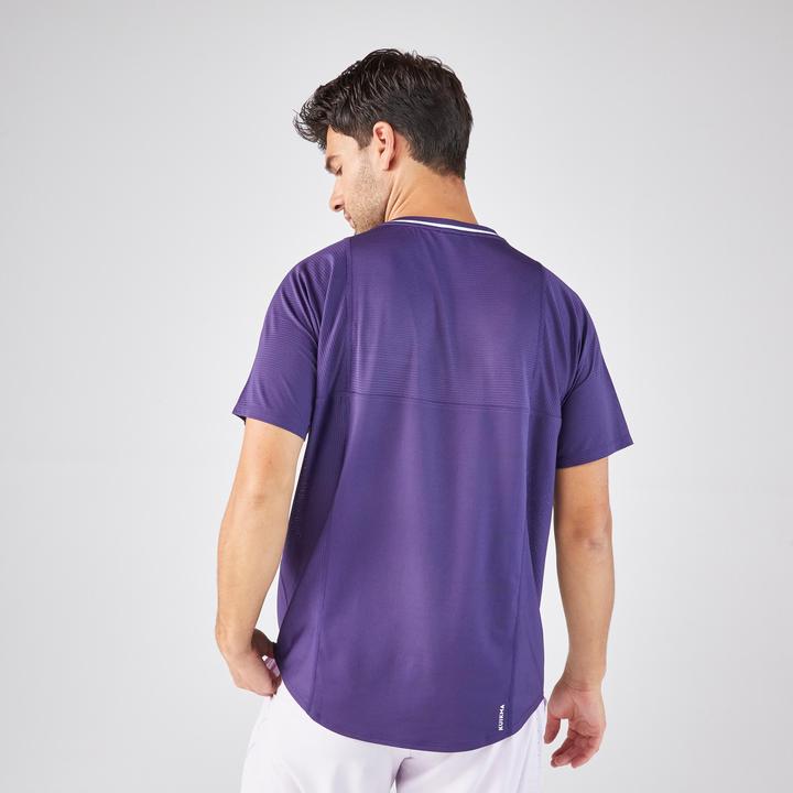 Produktbild Kuikma Tennis T-Shirt Herren - DRY Gaël Monfils lila (S)