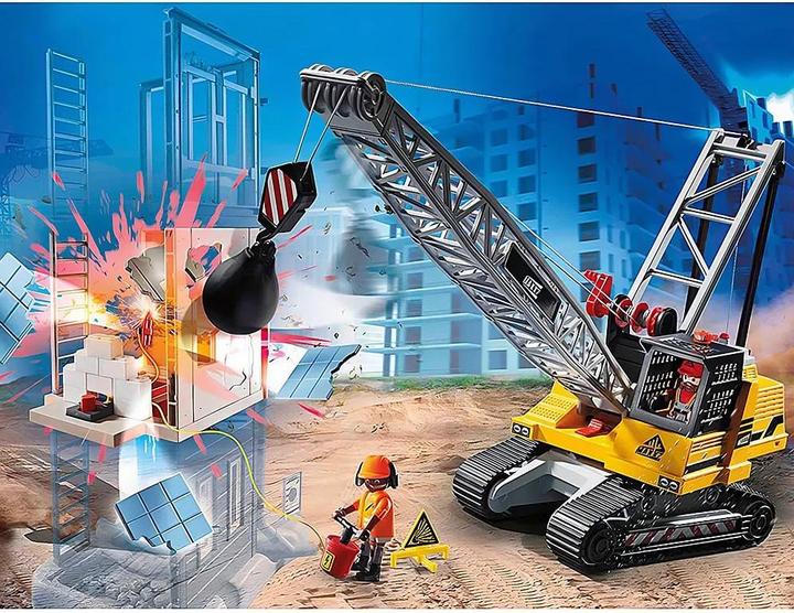 Produktbild Playmobil Seilbagger mit Bauteil (70442, Playmobil City Action)