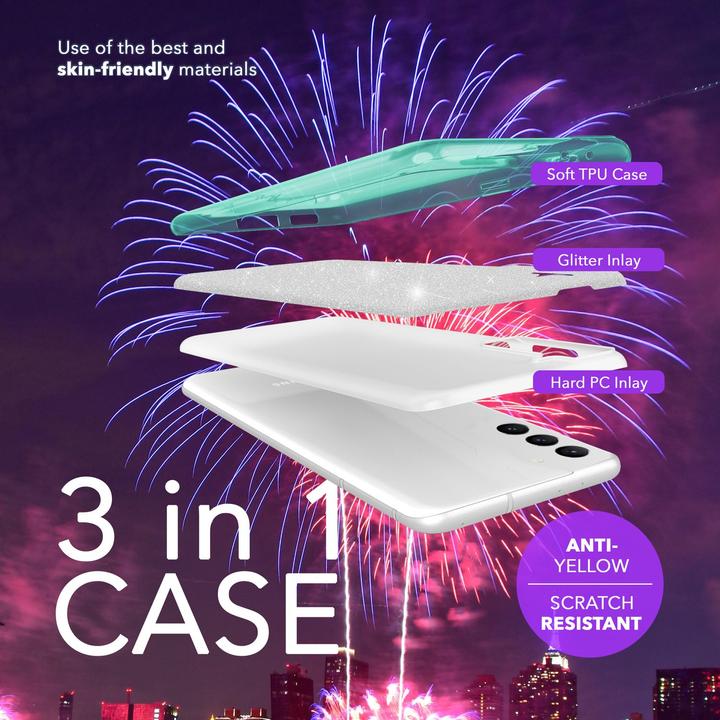 Image du produit Nalia Étui hybride pailleté (Samsung Galaxy S24+)