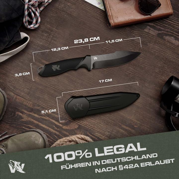 Immagine prodotto Odenwolf W2 Nero Stonewash (11.50 cm)