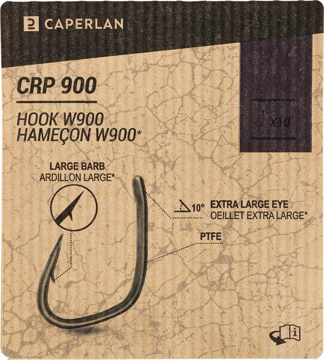 Image du produit Caperlan Hameçons Pêche à la carpe