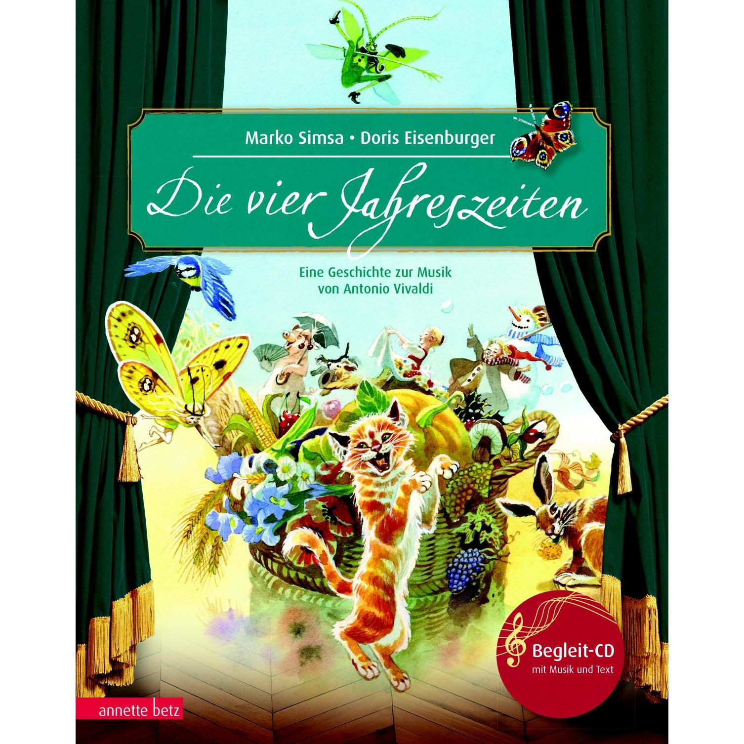 Die vier Jahreszeiten, Kinderbücher von Marko Simsa