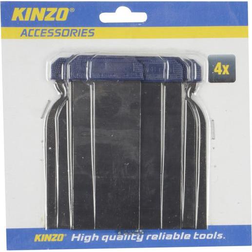 Kinzo, Farbroller, Spatula set 4pcs 4ass