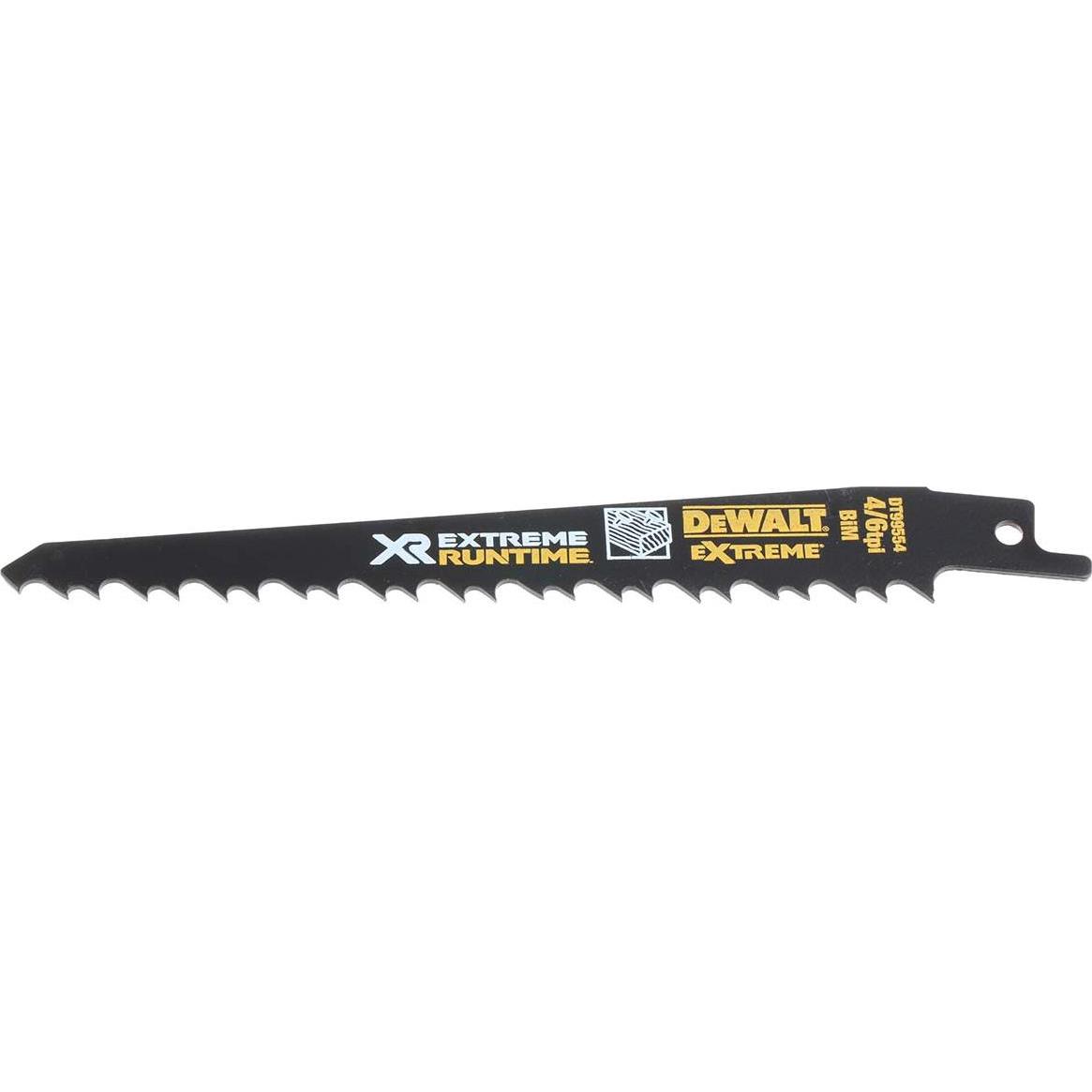 DeWalt, Sägeblatt, Xtreme Runtime 152mm (6") 6TPI Recip