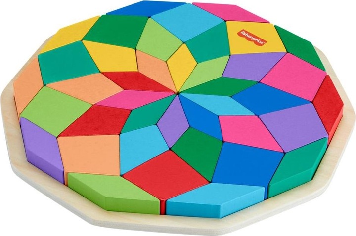 Actual product image Fisher-Price Mandala puzzle (41 pieces)