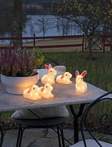 Image du produit Konstsmide Set de lapins