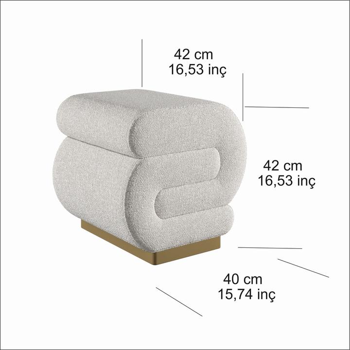 Immagine prodotto Atelier del Sofa Sally Pouffe