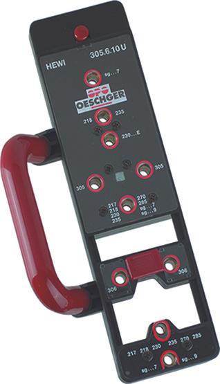 Actual product image Hewi Drilling jig