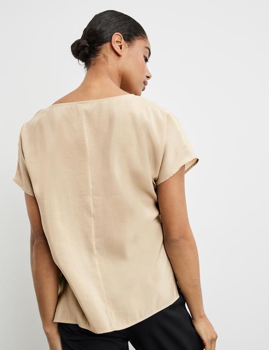 Produktbild Taifun Basic Blusenshirt Bluse Kurzarm (36)