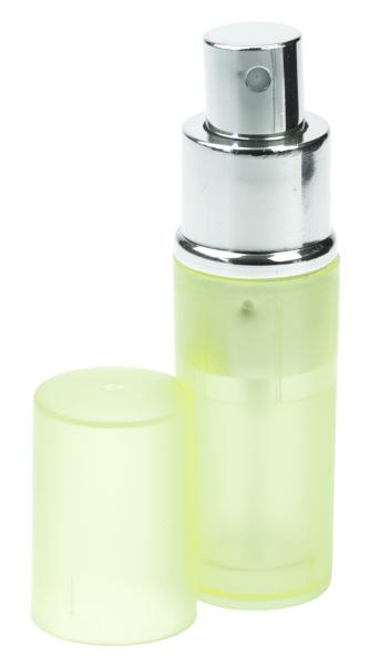 Produktbild Taschenzerstäuber, Kunststoff grün mit Glasbehälter, 8 ml Höhe: 9 cm (0.01 l)