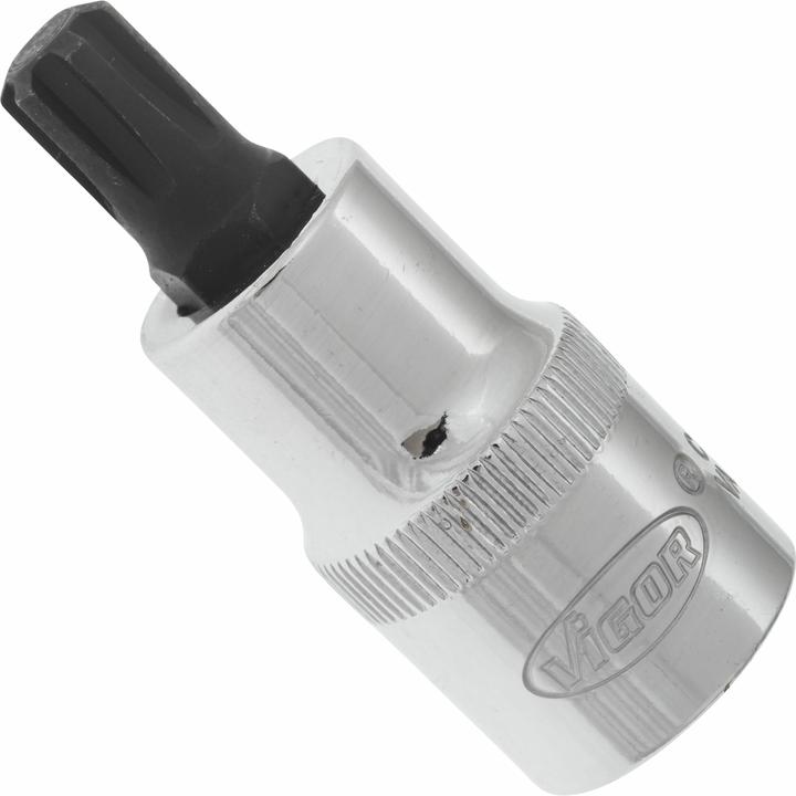 Produktbild Vigor RIBE Schraubendreher-Einsatz ∙ V2206 ∙ Vierkant12,5 mm (1/2 Zoll) ∙ Innen Keilprofil Ribe-CV …