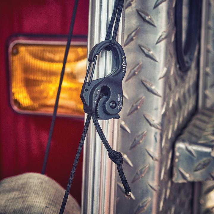 Actual product image Nite Ize CamJam XT Aluminum Cord Tightener - With Coyote Paracord